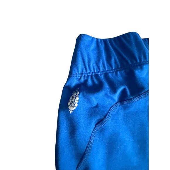 FREE PEOPLE Movement Blue Joggers Pants Size Small - Picture 6 of 7